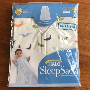 brand new in package halo mustache sleep sack